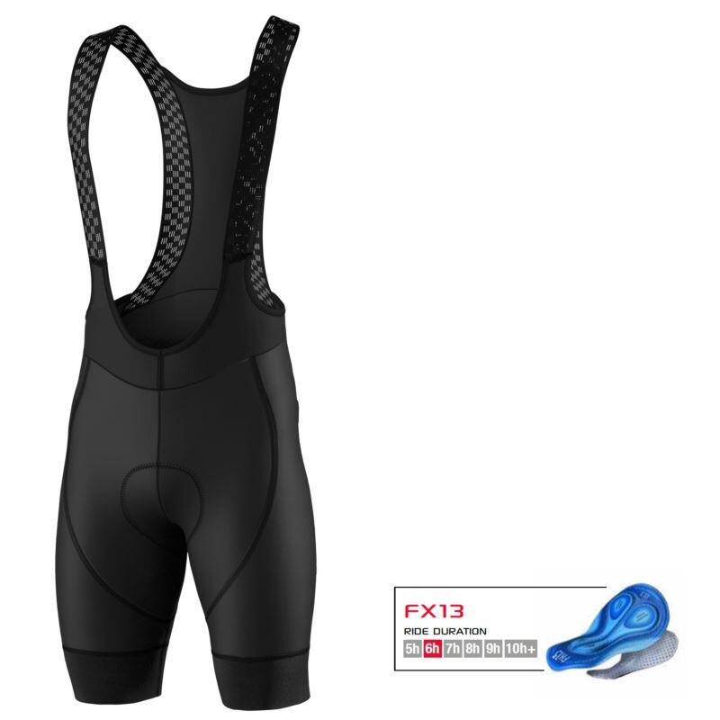 Spodenki rowerowe męskie Biemme Legend Eco 25 na szelkach