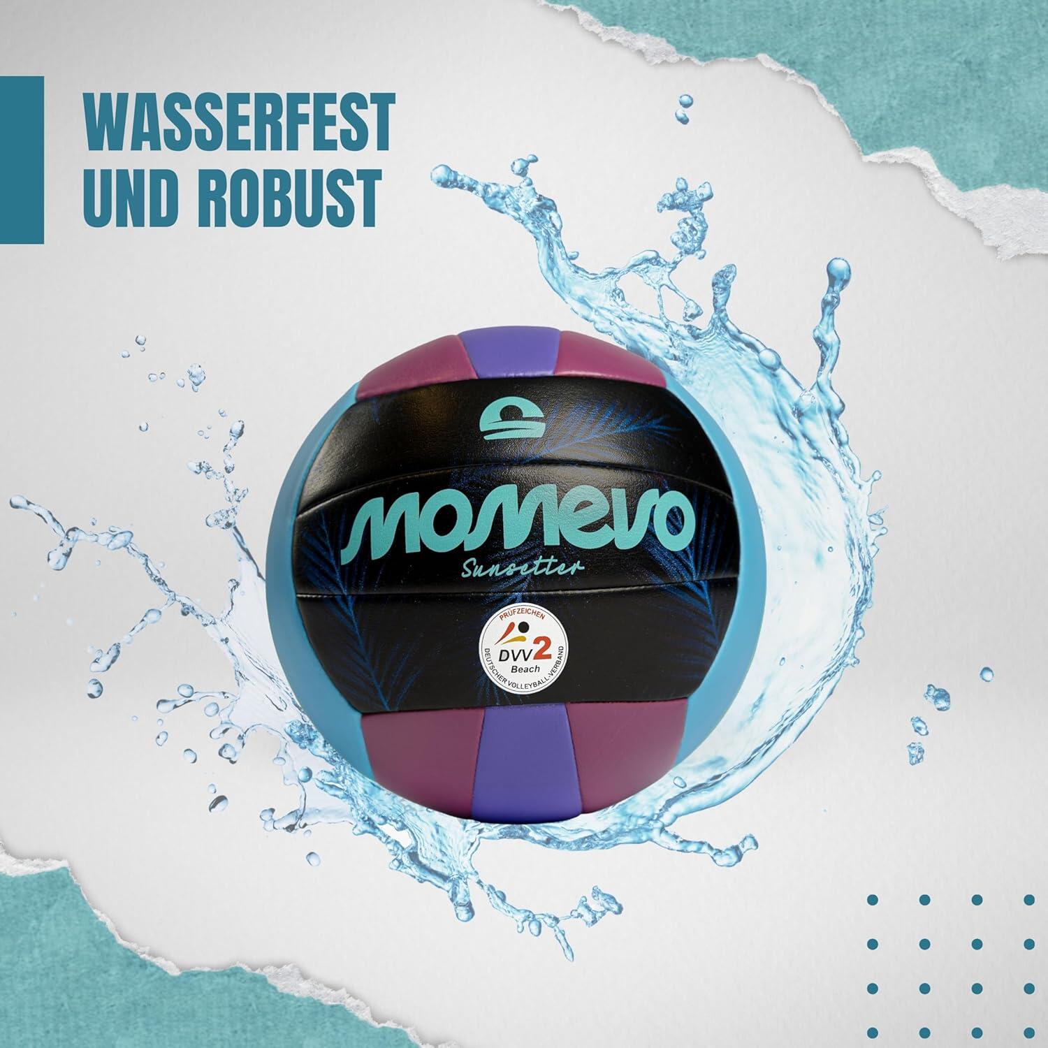 Beachvolleyball Sunsetter - offizielle Größe und DVV2 zertifiziert 3/6