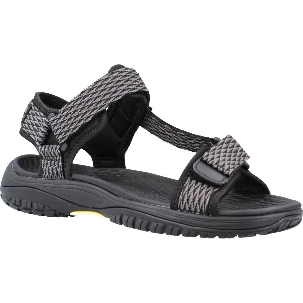 Sandales Skechers Modèle Lomell - Rip Tide Couleur Gris 5/5