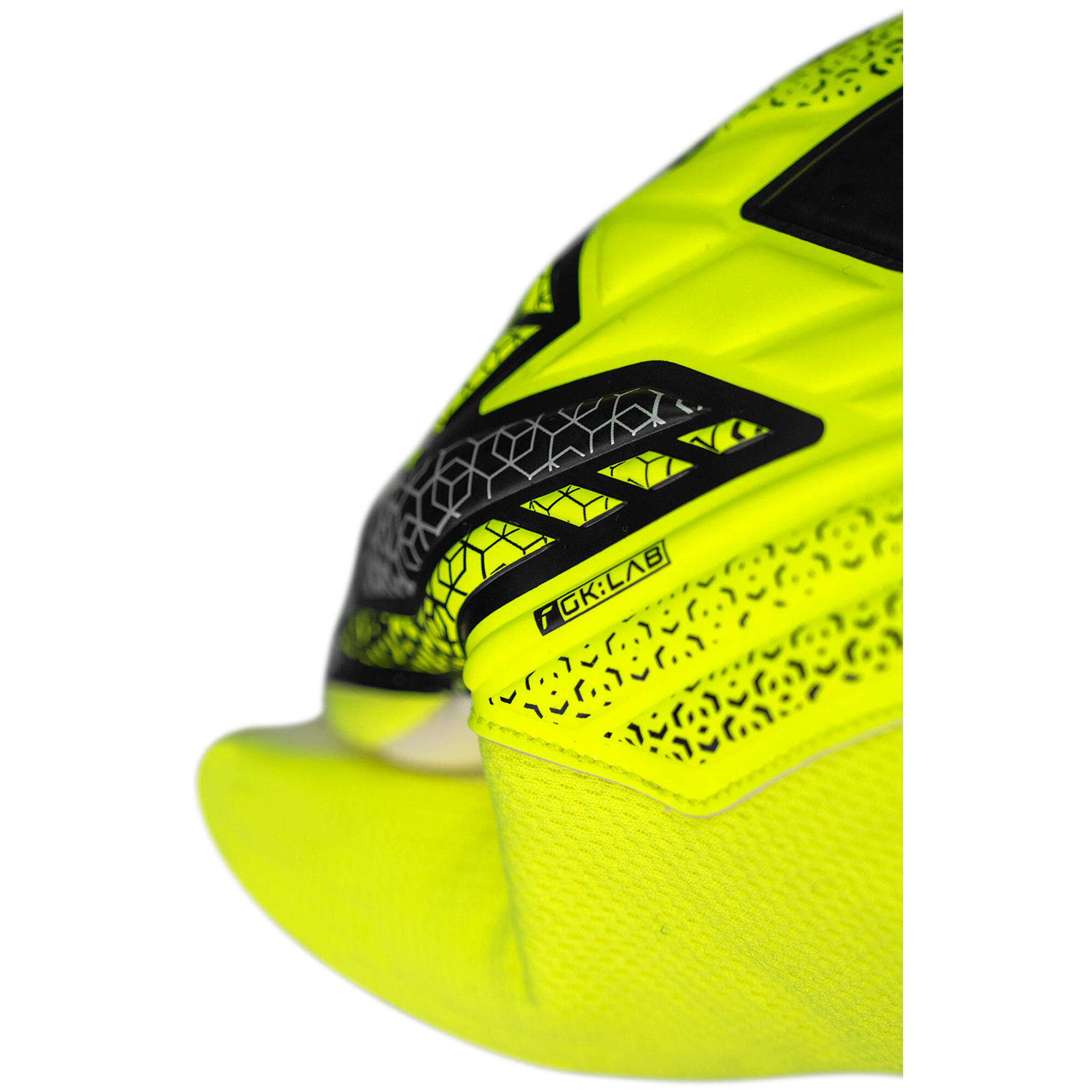 Heren Attrakt Starter Solid keepershandschoenen (Geel/zwart) 6/7