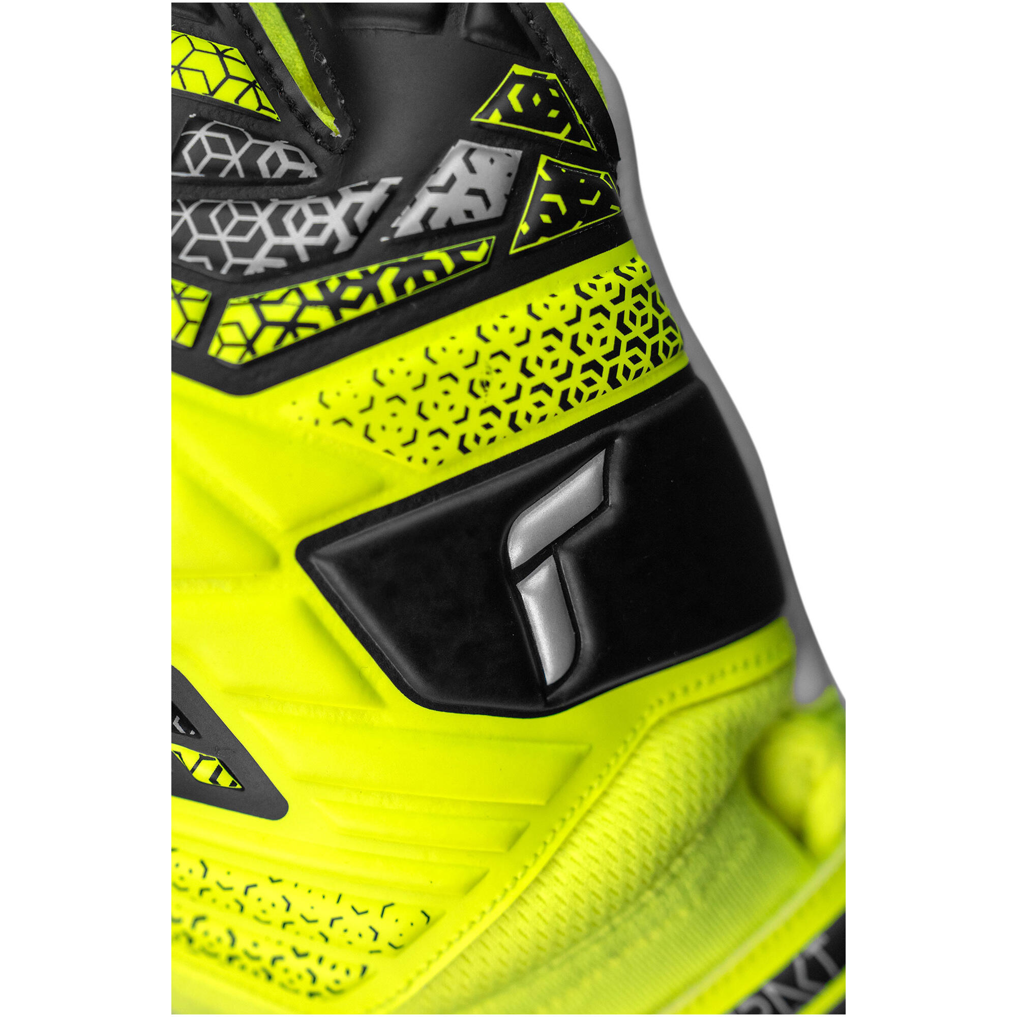 Heren Attrakt Starter Solid keepershandschoenen (Geel/zwart) 5/7