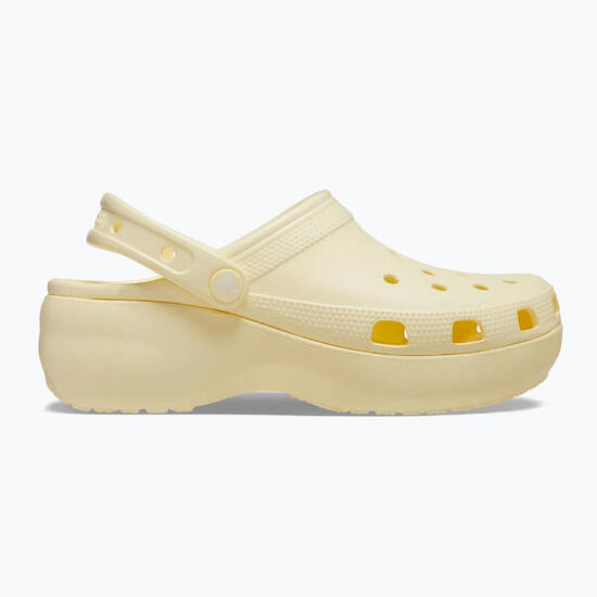Zuecos clásicos de plataforma para mujer Crocs Classic Platform Clog