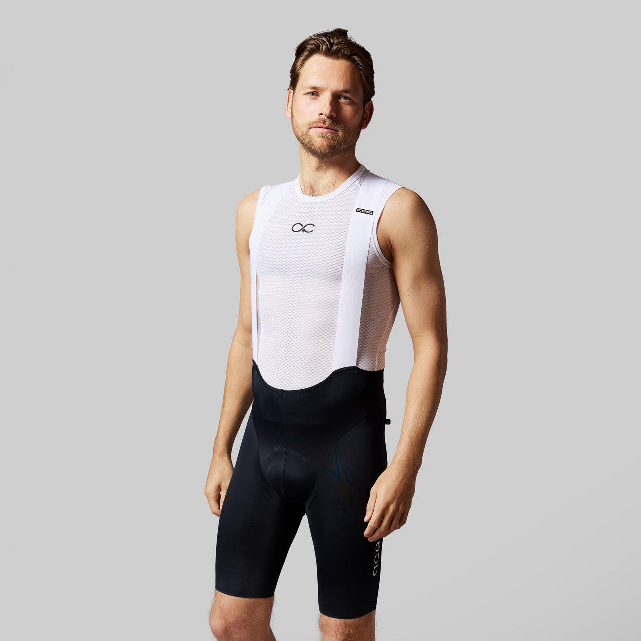 Acelera - Cuissard Vélo Route Pro 2.0 C À Bretelles Homme Pantalon De Cyclisme Vtt - Cuissard De Vélo À Bretelles - Noir - 40 M - Decathlon