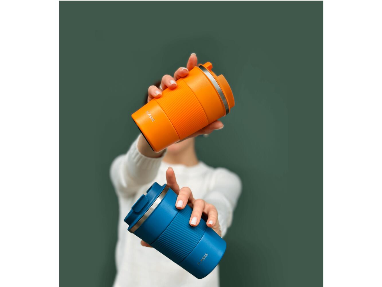 FLASKE Coffee Cup Big 380ML / Lavender 5/6