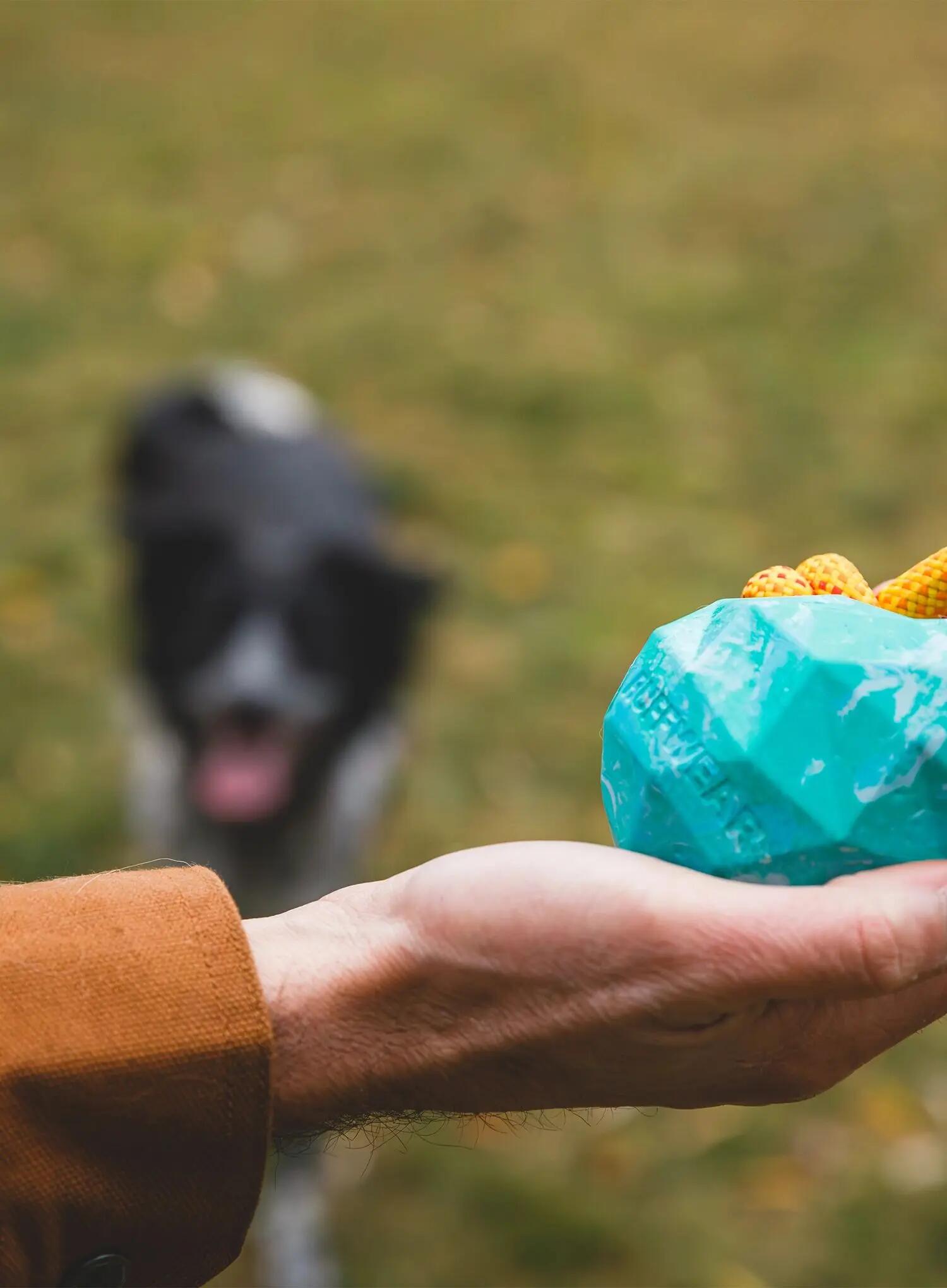 Zabawka dla psa Ruffwear Huck-a-Cone Toy - glacial blue 5/5
