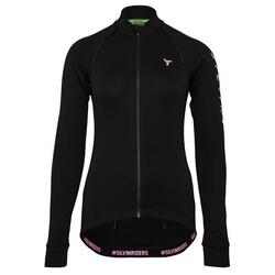 Maillot vélo route thermique manches longues femme Leverona WD2211