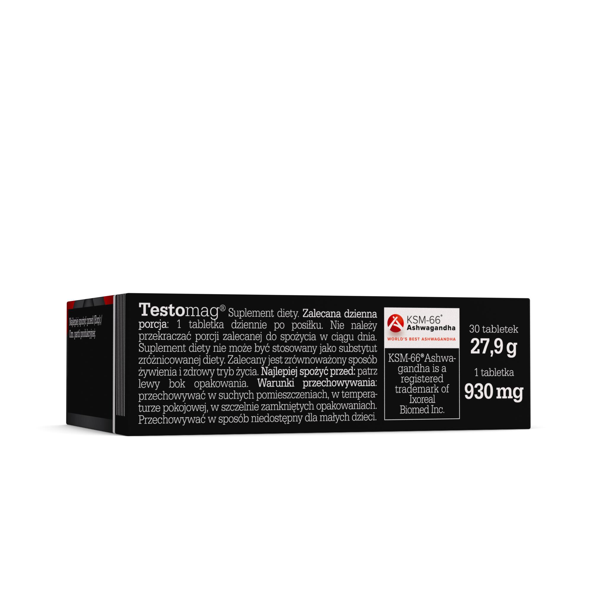 Magnez Olimp Testomag® - 30 Tabletek 2/5