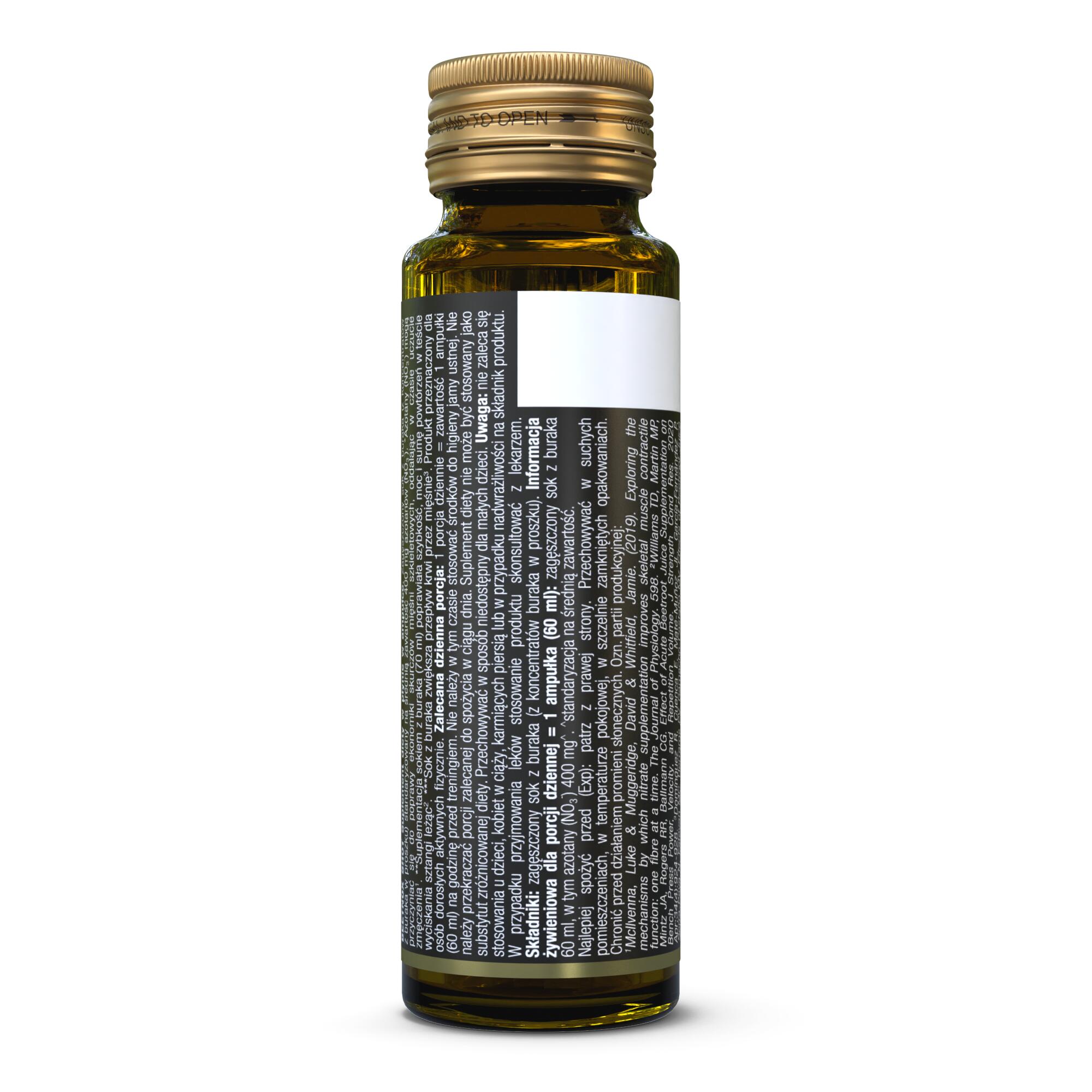 Sok z buraka Olimp BEETNOX® Shot - 60 ml 2/3