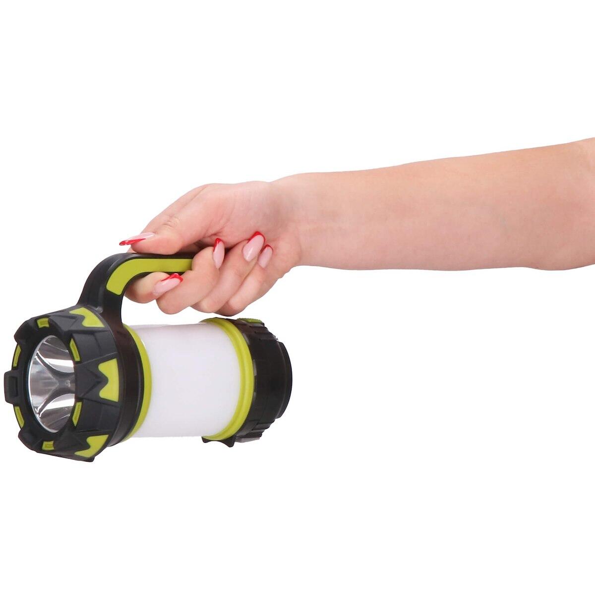 Szperacz LED latarka wielofunkcyjna, lampa kempingowa 7/7