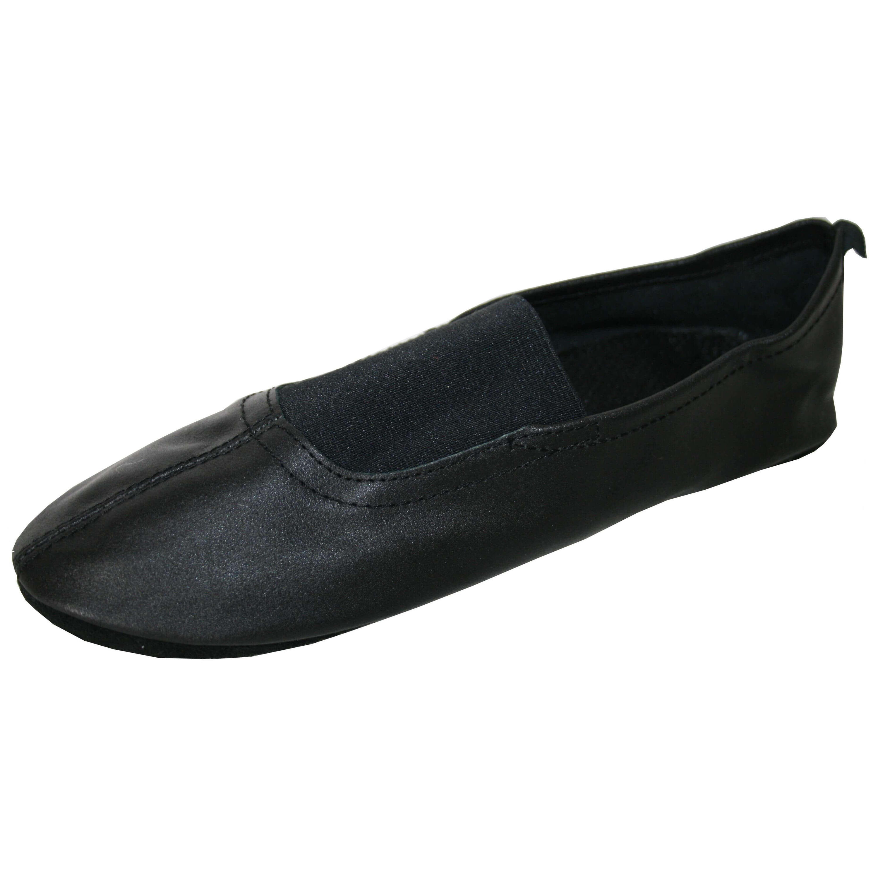 Zapatillas de Gimnasia de Piel con Plantilla Suave INDIGO Talle 42 Negro 4/5