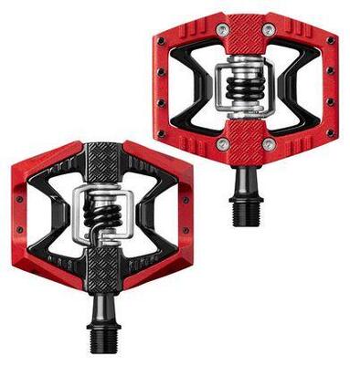Crankbrothers doubleshot pedals red black