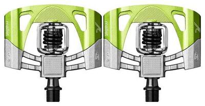 Mtb pedaal mallet 2 clipless pedaal. onbewerkt/groen