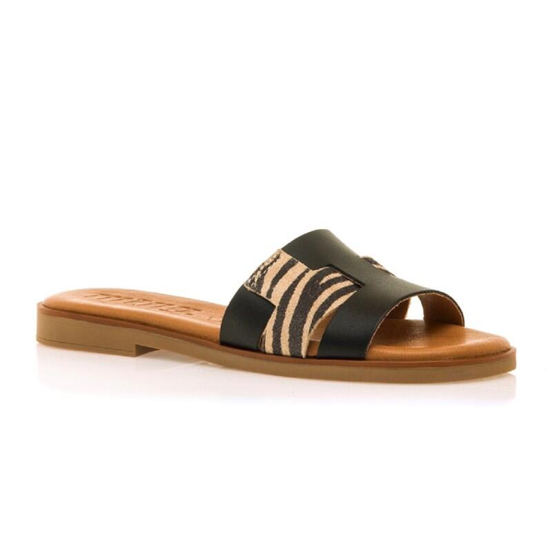 Sandali Bassi Donna Mustang  Nero 2/4