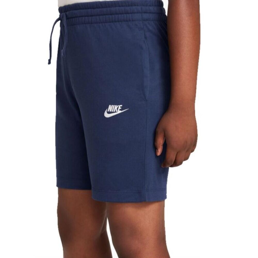 Pantalón Casual Niño Nike Sportwear Club Fleece Big Kid FD3015-410 Azul Marino 3/4