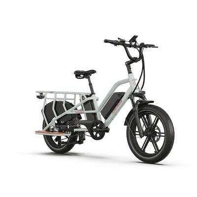 Jobobike transer elektrische bakfiets 48v13ah dubbele accu
