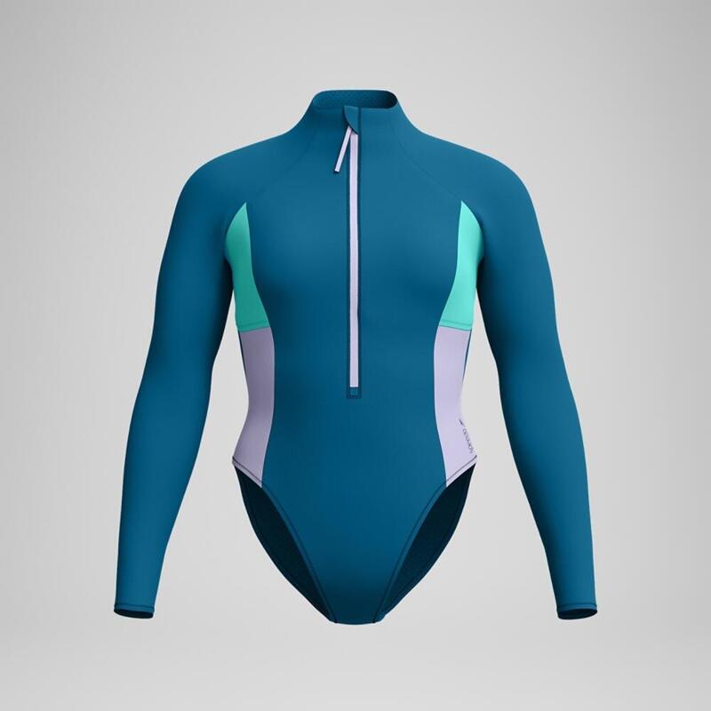 Strój pływacki jednoczęściowy damski Speedo Zip Colorblock