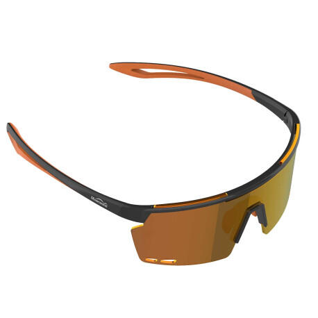 Gogle Roller - RL001 - czarno-pomarańczowe - czerwone soczewki 4/4
