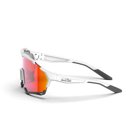 Lunettes Versatiler Photochromic - VS002CB - blanc/noir - écran rouge miroir 2/5