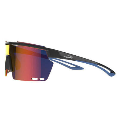 Occhiali Rouleur - RL005 - nero/blu - schermo blu