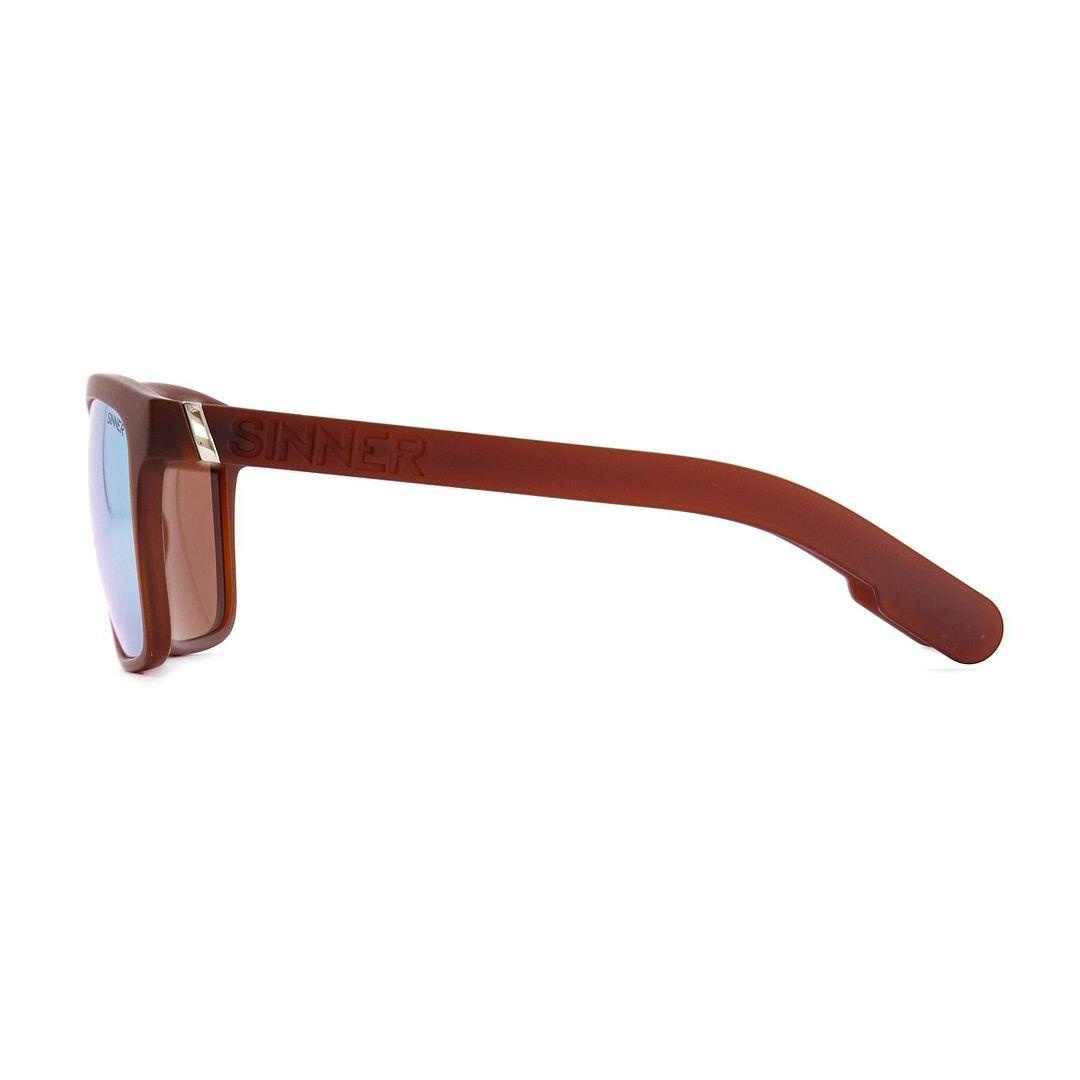 Thunder X Unisex Hiking Sunglasses - Crystal Matte Brown, Yellow Cat.3 3/3