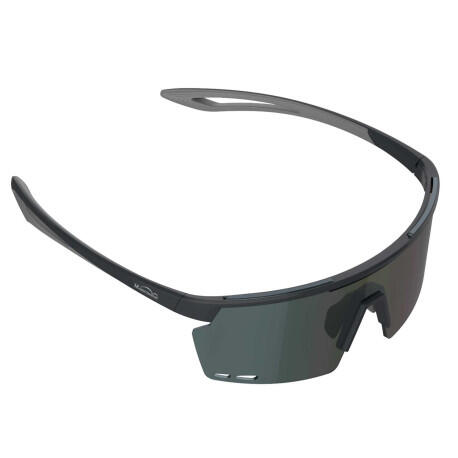 Rollerbril - RL004 - blauw/grijs - zilveren lens 4/7