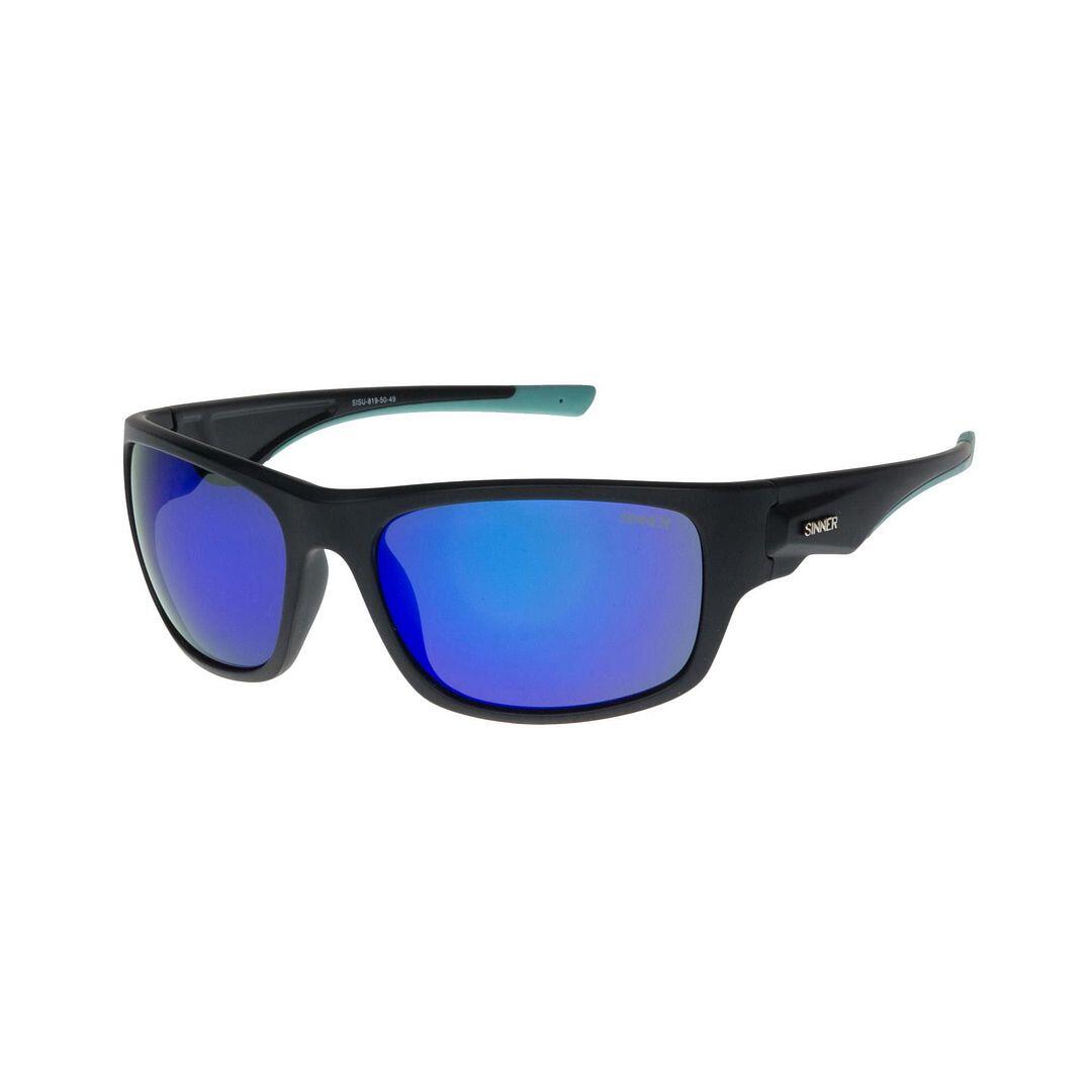 SINNER Bruno Unisex Cycling Sunglasses - Matte Dark Blue, Polycarbonate Blue Cat.3