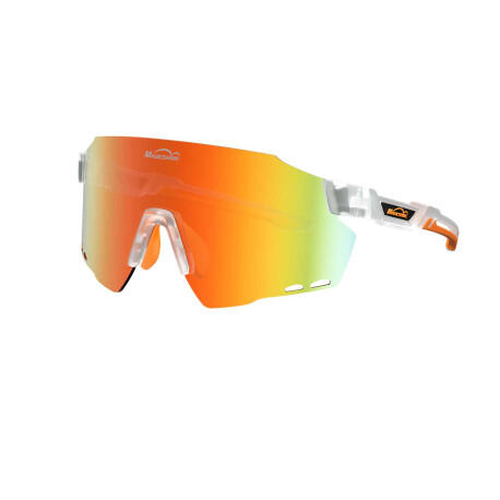 Lunettes WindBreaker - WB005 - transparent/orange + écran orange
