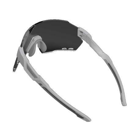 WindBreaker photochrome Sonnenbrille – WB007B – grau/blaue + hellgraue Gläser 4/7