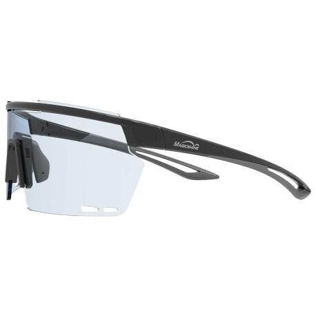 MAGICSHINE Occhiali Rouleur - RL003N - nero/grigio - schermo blu Night Riding