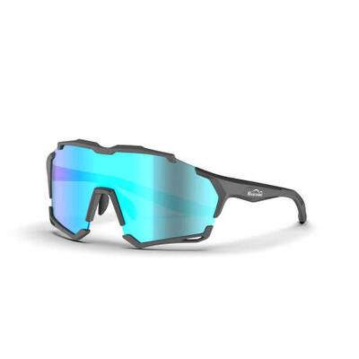 Occhiali fotocromatici versatili - VS001CB - nero - schermo a specchio blu