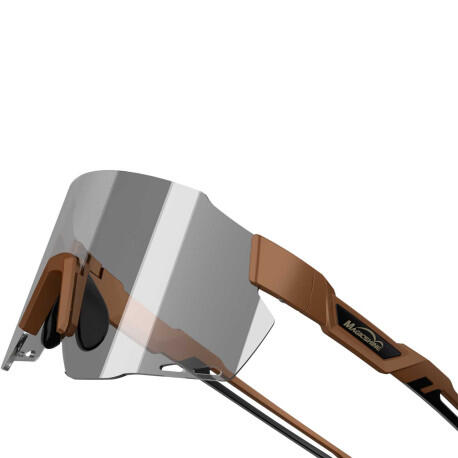 Lunettes WindBreaker Photochromic - WB009B - marron + écran gris clair 2/7