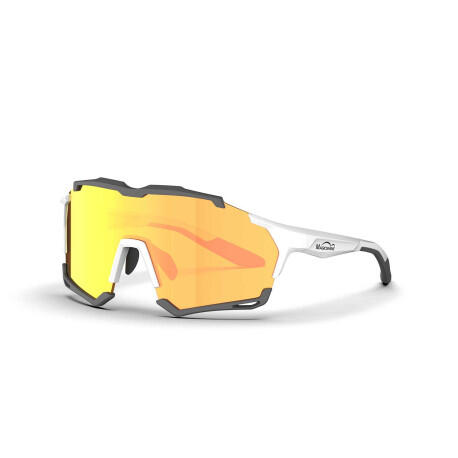 MAGICSHINE Occhiali versatili - VS003 - trasparenti/grigi - schermo specchiato oro