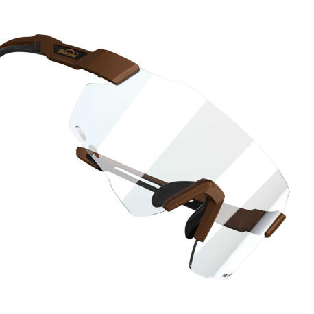 Lunettes WindBreaker Photochromic - WB009B - marron + écran gris clair 5/7