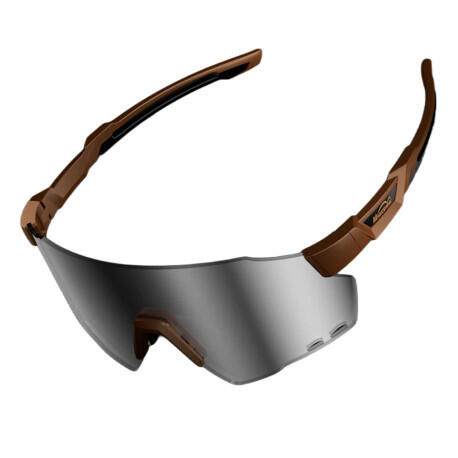Lunettes WindBreaker Photochromic - WB009B - marron + écran gris clair 4/7