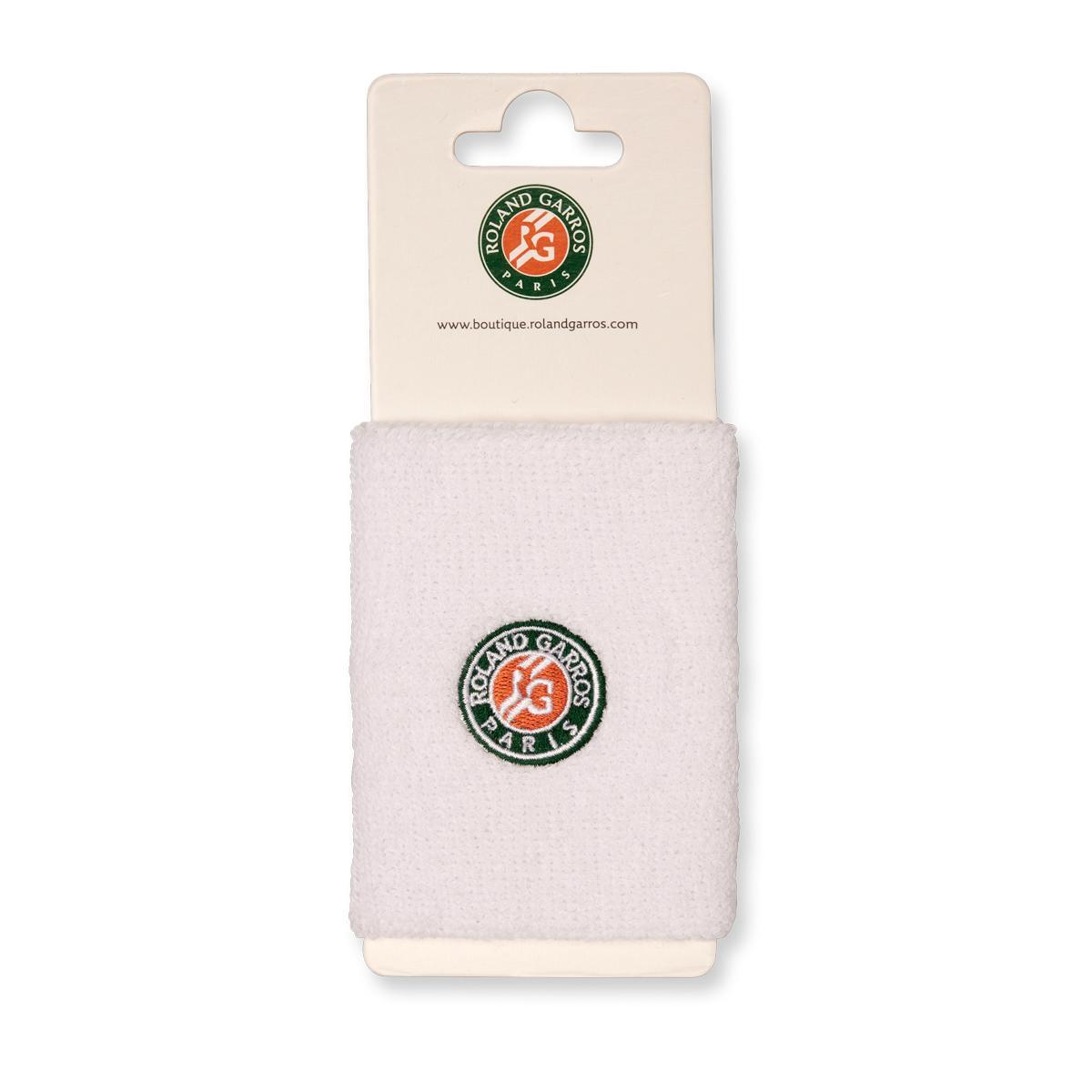 Grand poignet logo Roland-Garros - Blanc 4/4