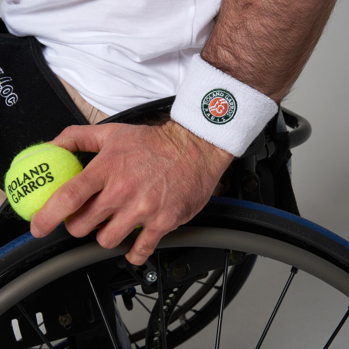 Duo Poignet Logo Roland-Garros - Blanc 3/4