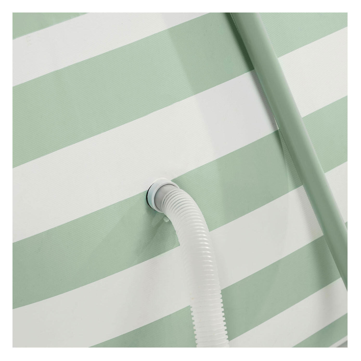 Piscine Swim Essentials 305 cm PVC renforcé gris avec raccord 32 mm 3/4
