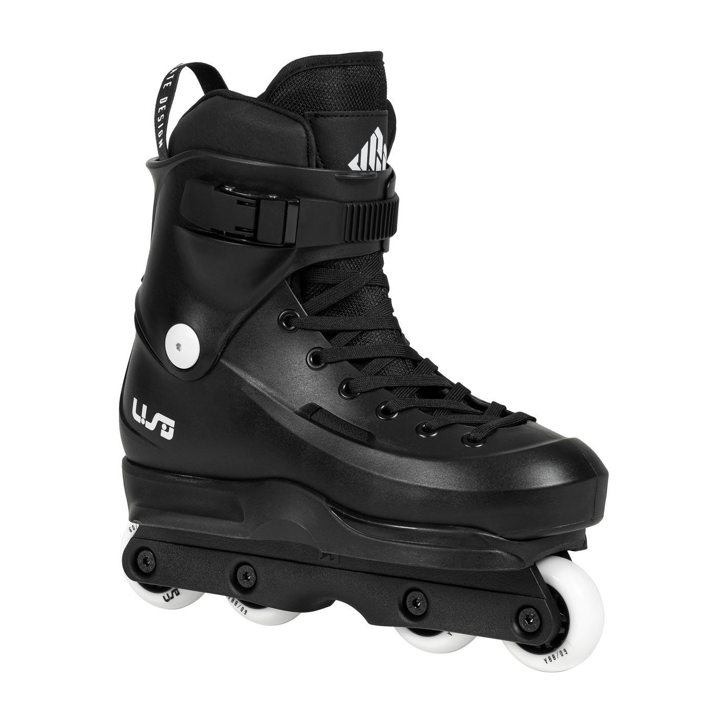 USD Shadow Team 60 Pattini Inline Aggressivi | Con Scarpiera E Telaio Kizer Fluid IV | Per Park E Strada | Rotelle ABEC 9 - 2