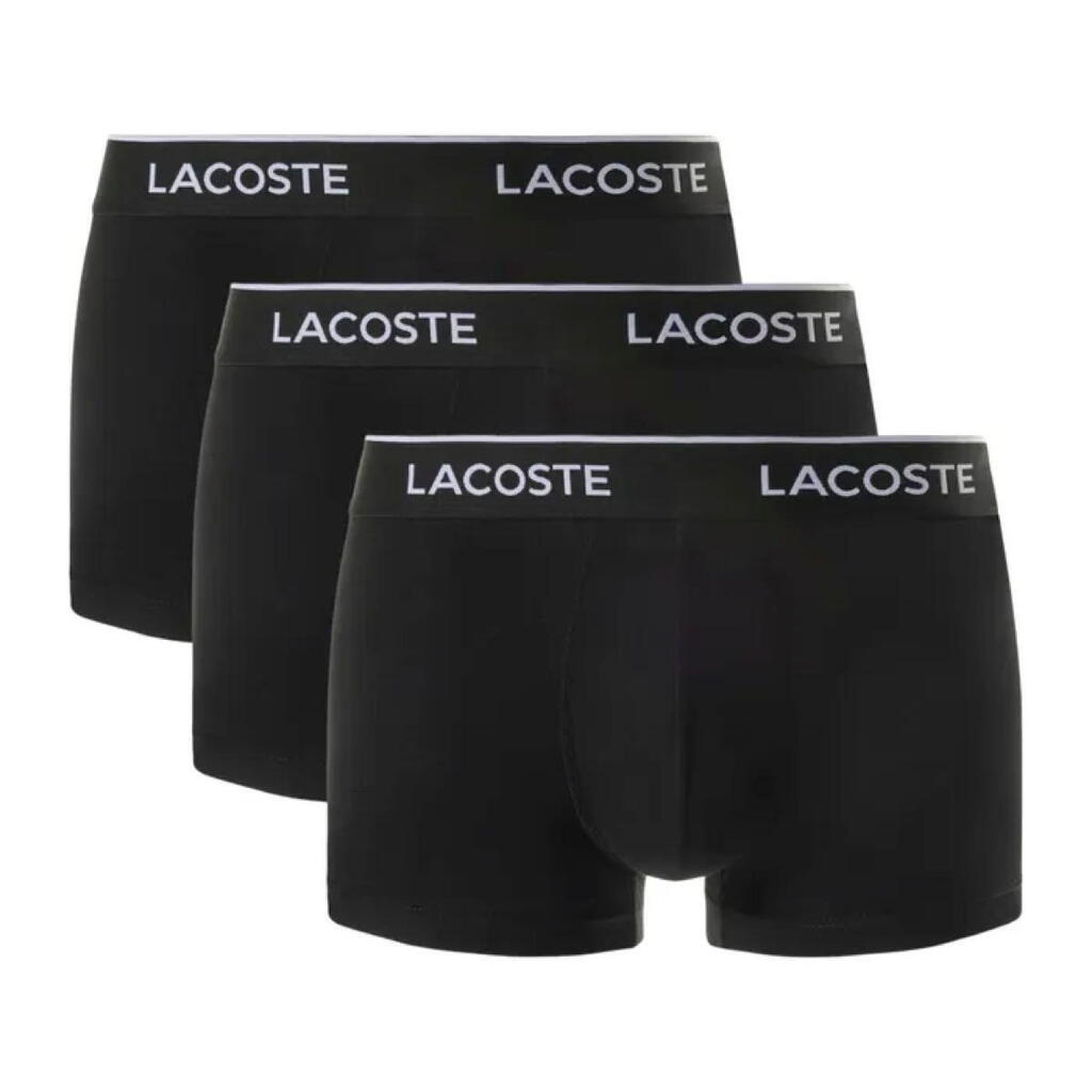 3 Pack Cotton Stretch Trunks Black