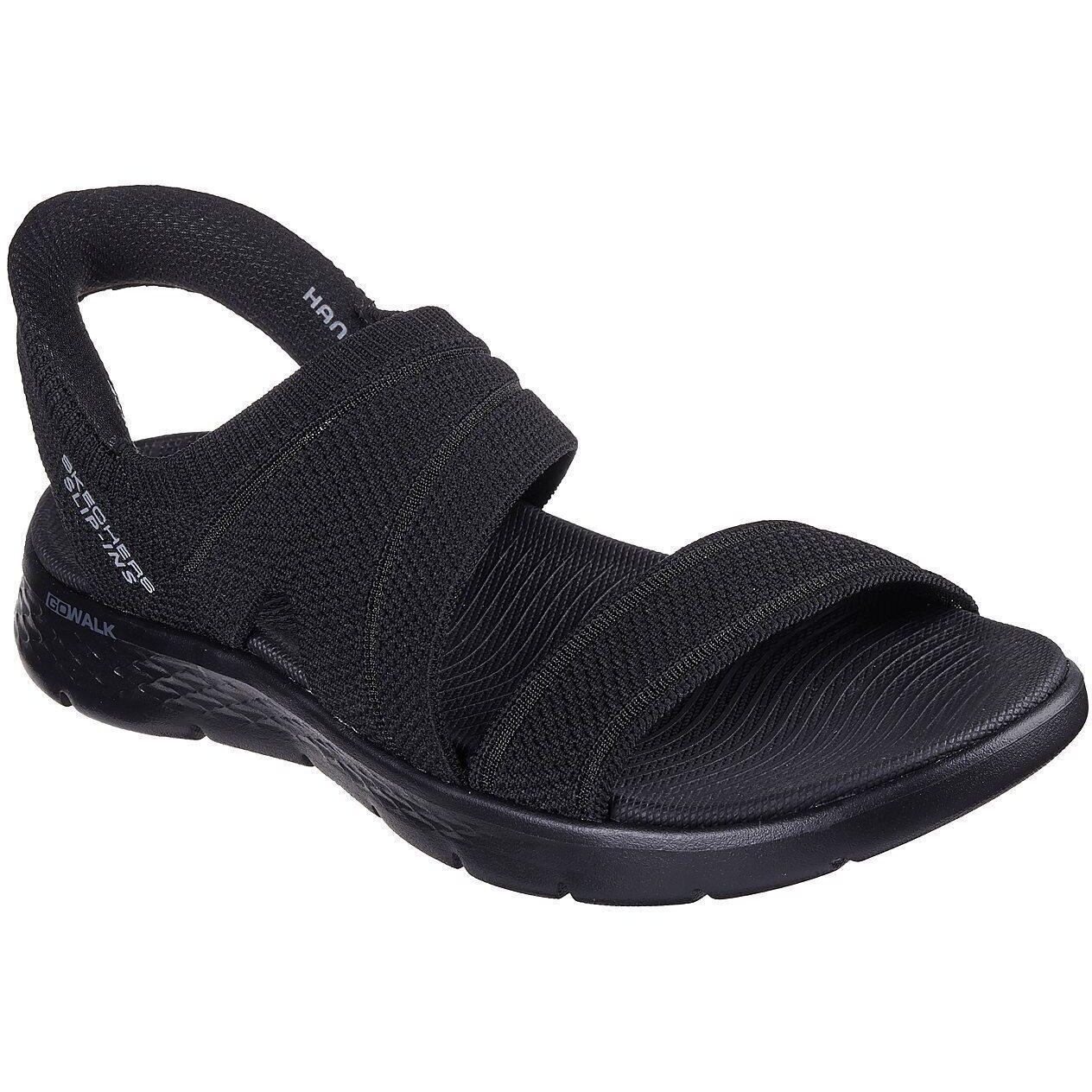 Skechers - Sandales Skechers Go Walk Flex Sandal-, Noir, Femmes - Sandales - Noir - 39 - Decathlon
