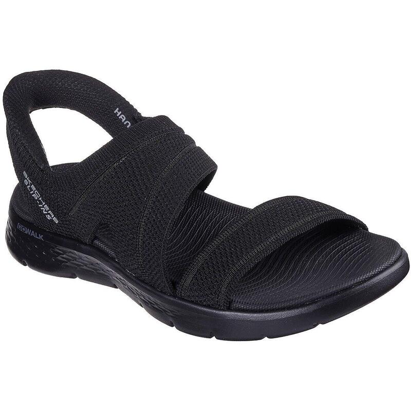 Sandales Skechers Go Walk Flex Sandal-, Noir, Femmes