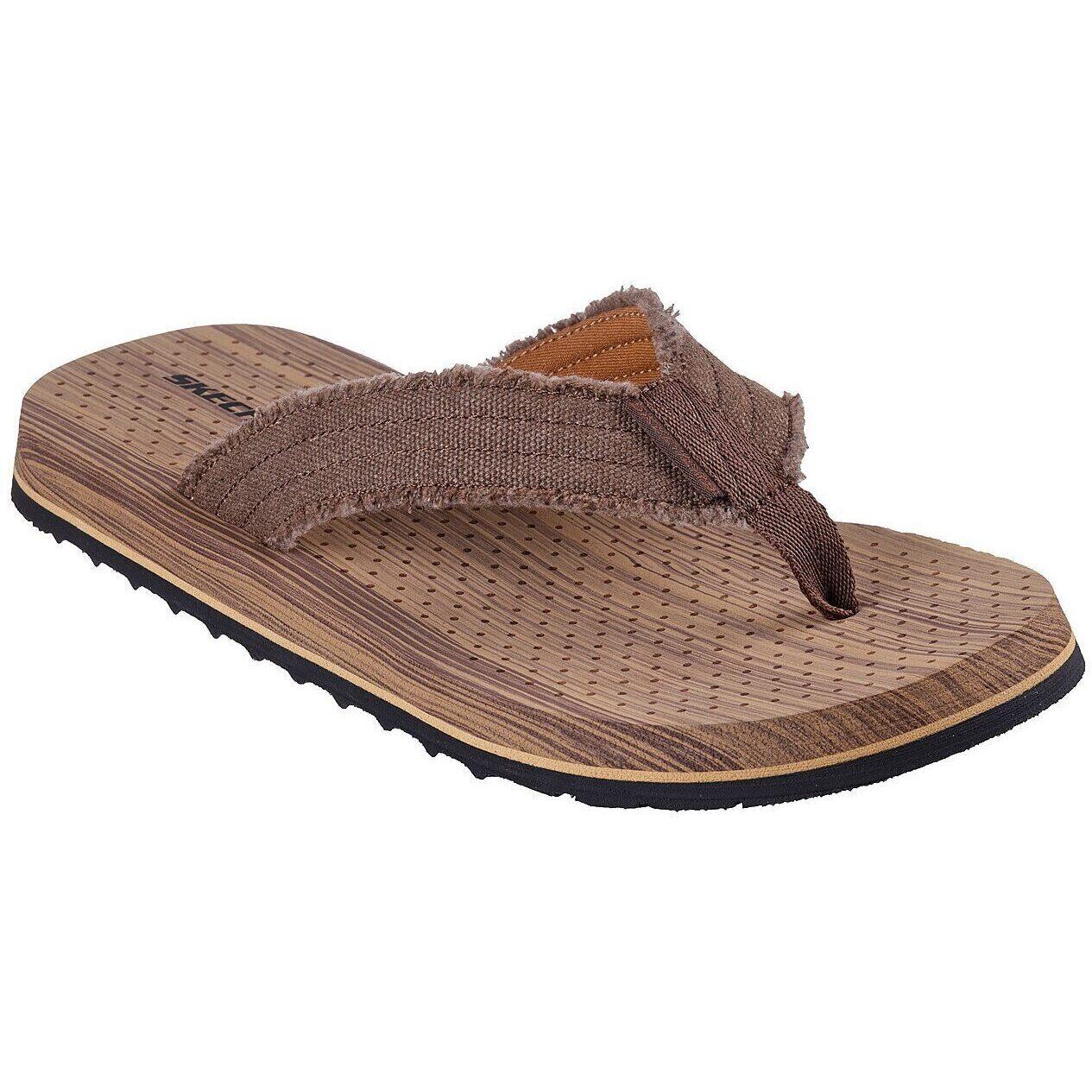 SKECHERS Klappen Skechers Tantric - Fritz, Bruin, Mannen
