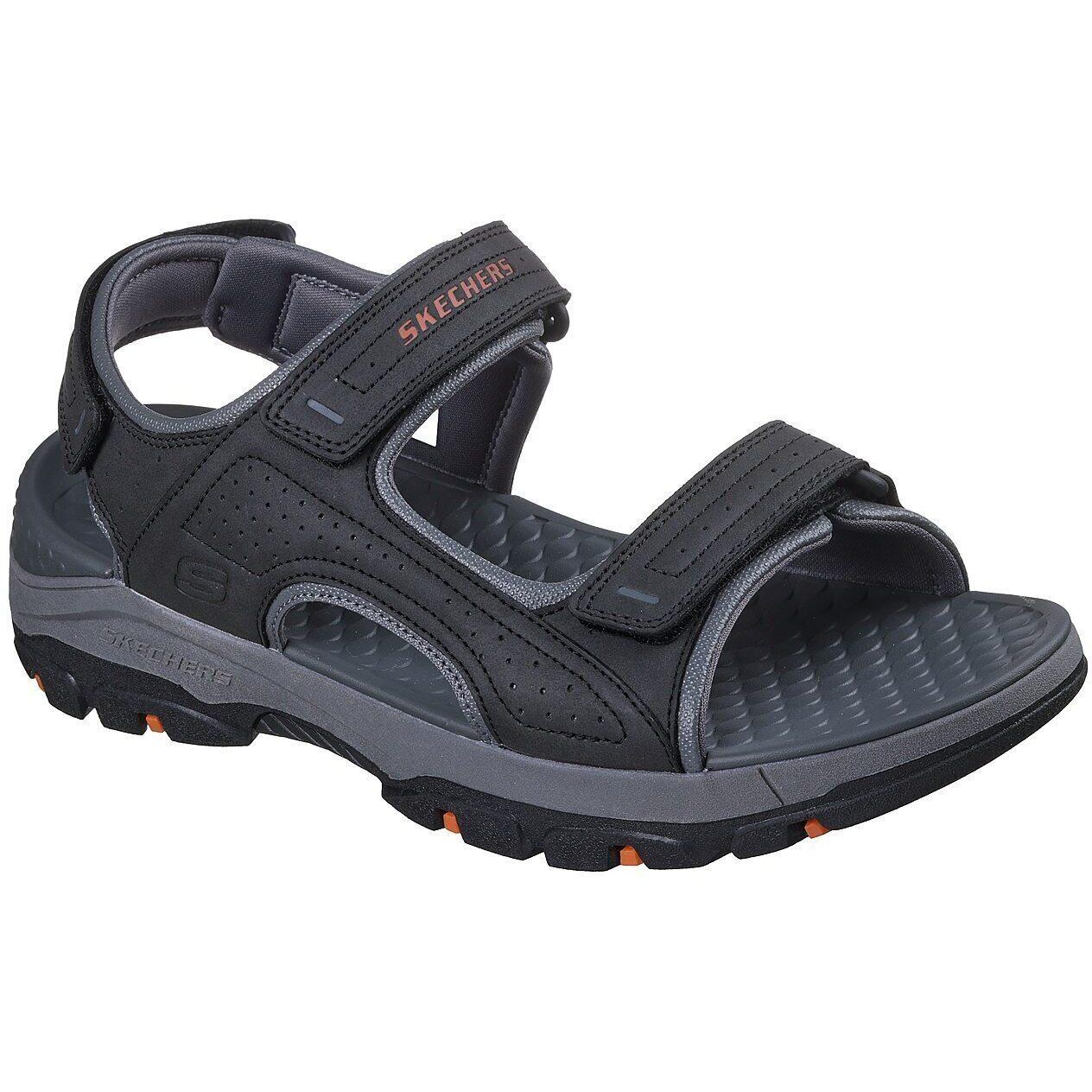 Sandalias Skechers Tresmen - Garo, Negro, Hombre 1/7