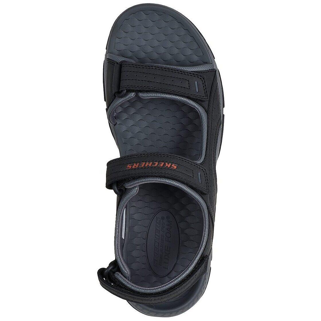 Sandalias Skechers Tresmen - Garo, Negro, Hombre 2/7