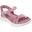 Sandales Skechers Go Walk Flex Sandal, Rose, Femmes