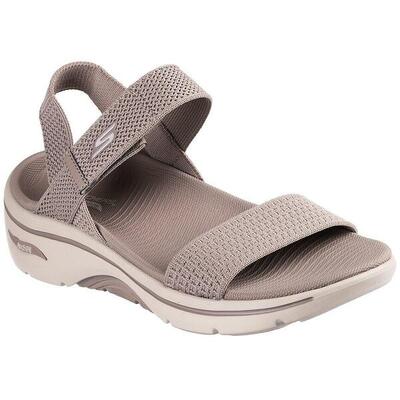 Sandalen skechers go walk arch fit 2.0. bruin. dames