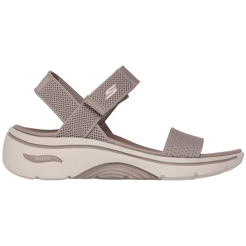 Sandalen Skechers Go Walk Arch Fit 2.0, Bruin, Dames