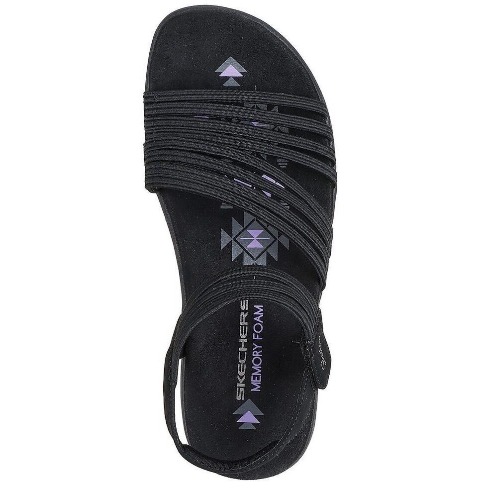 Sandały damskie Skechers Reggae Slim - Coffee