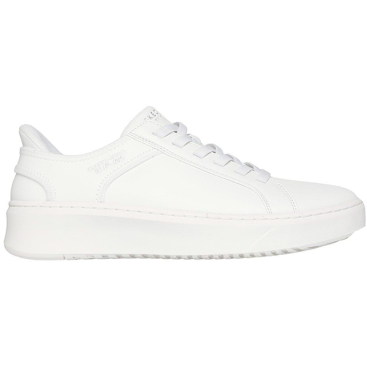 Baskets Skechers Court Break - Double, Blanc, Hommes 3/5