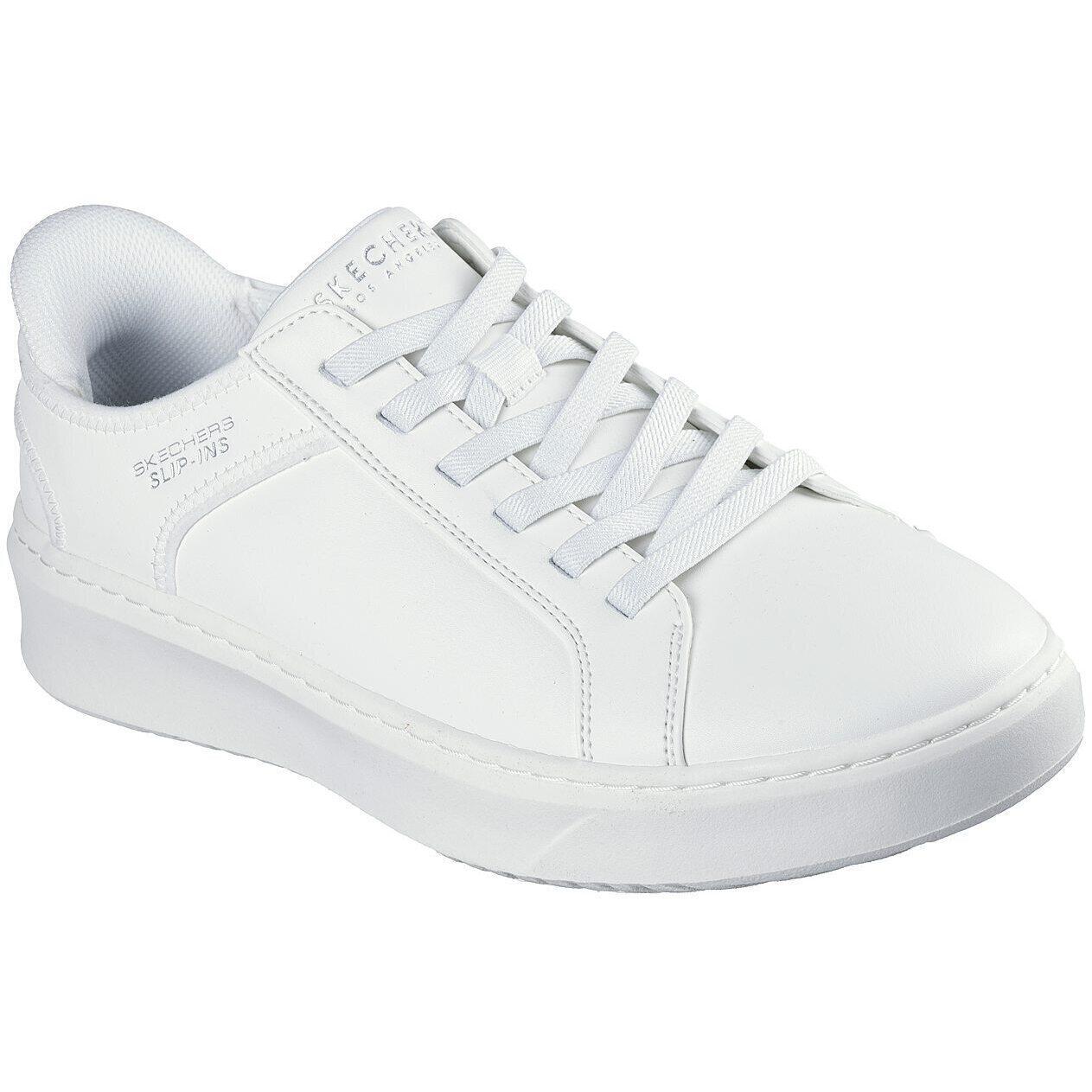Baskets Skechers Court Break - Double, Blanc, Hommes 1/5